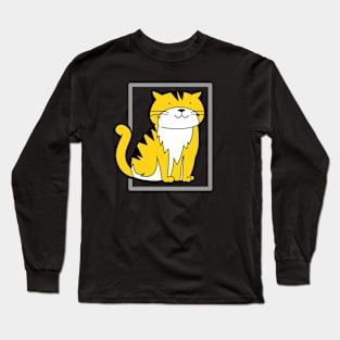 Kawaii Cat - Funny Cat Series Long Sleeve T-Shirt